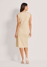 Ärmelloses Etui-Kleid in Struktur-Qualität thumbnail 3
