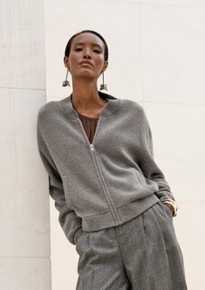 Knitted blouson thumbnail 7