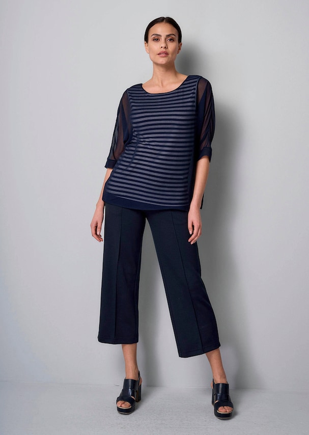 Bluse in Streifendessin 1