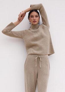 Zeitloser Pullover mit Stehkragen thumbnail 7