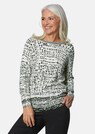 Weicher Druckpullover in Feinstrick thumbnail 1