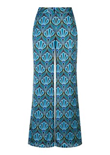 Palazzo-Hose mit exklusivem Retro-Print thumbnail 6
