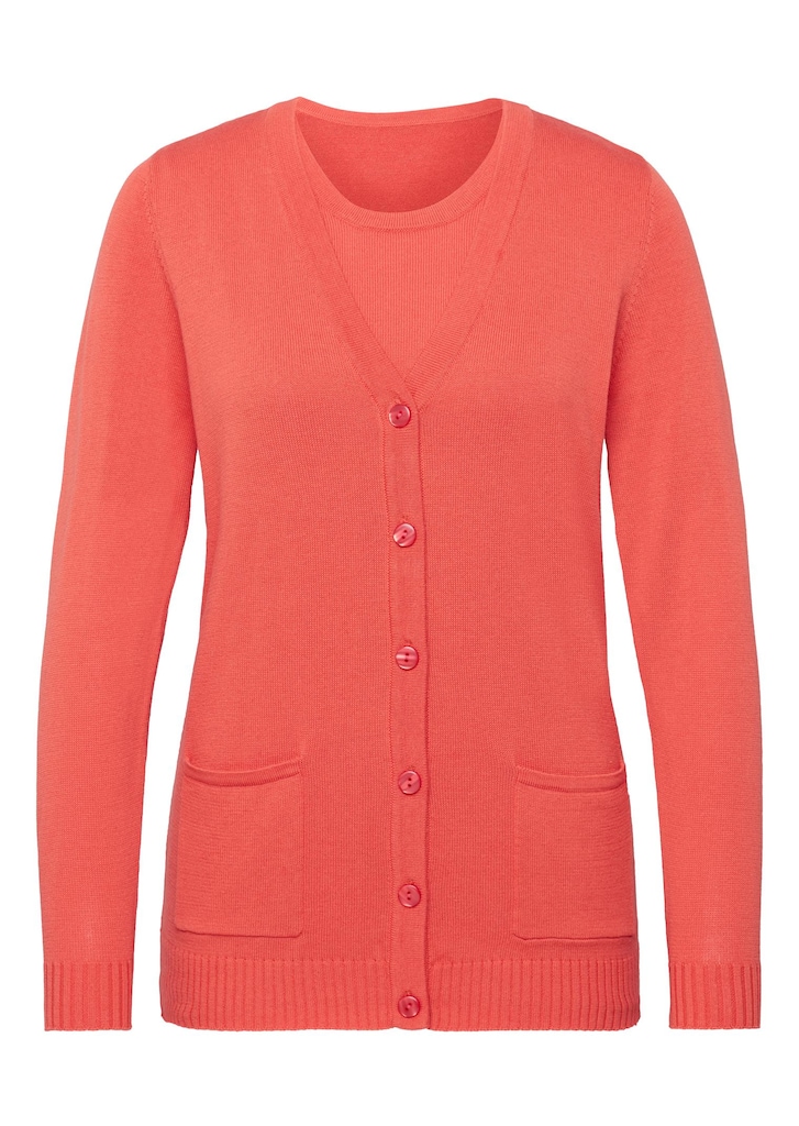 Klassieke tricot twinset