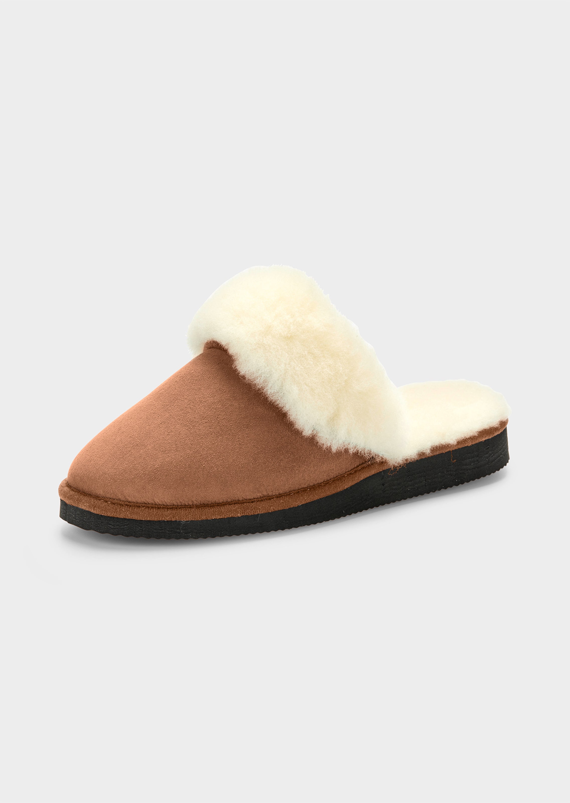 Tohvelit - ruskea - Gr. 36 - Goldner Fashion