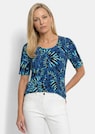 T-shirt en coton avec des fleurs féminines thumbnail 7