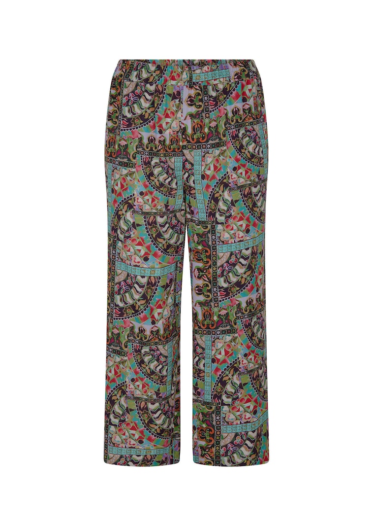 Pantalon ample VERA avec imprimé patchwork