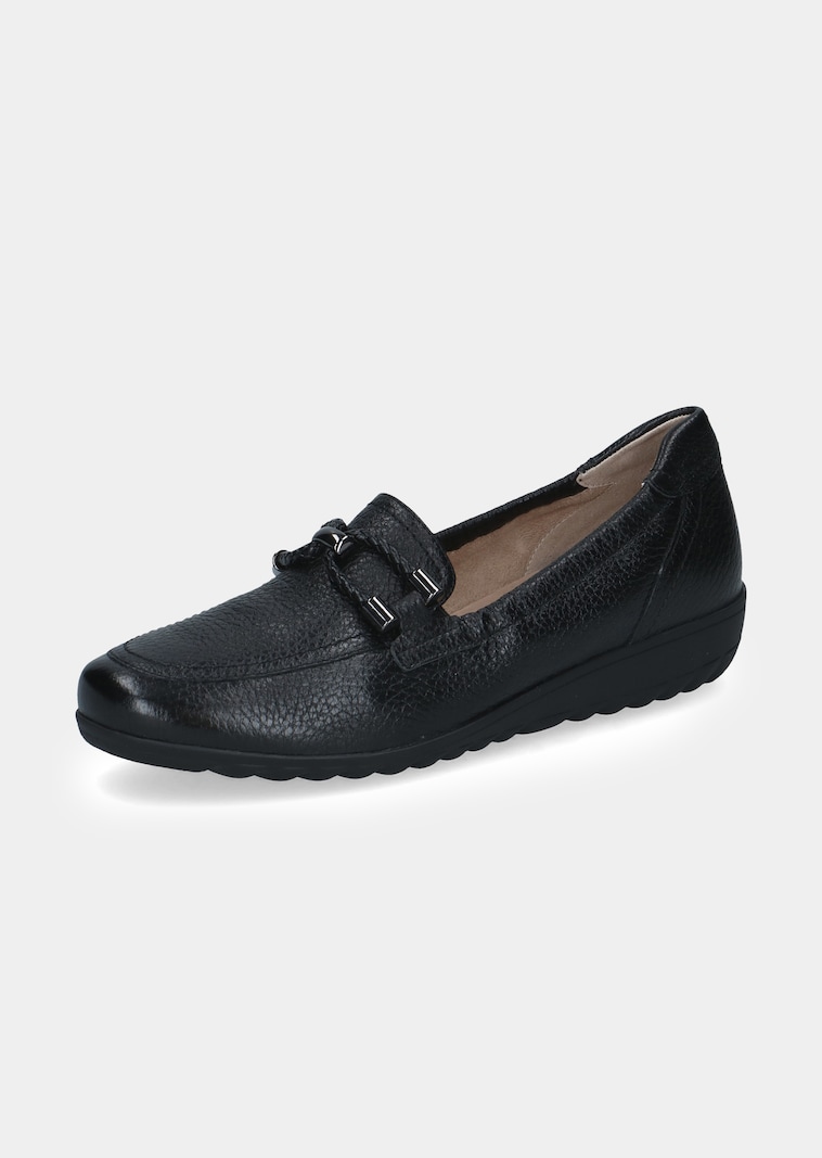 Mocassins en cuir de cerf avec éléments décoratifs