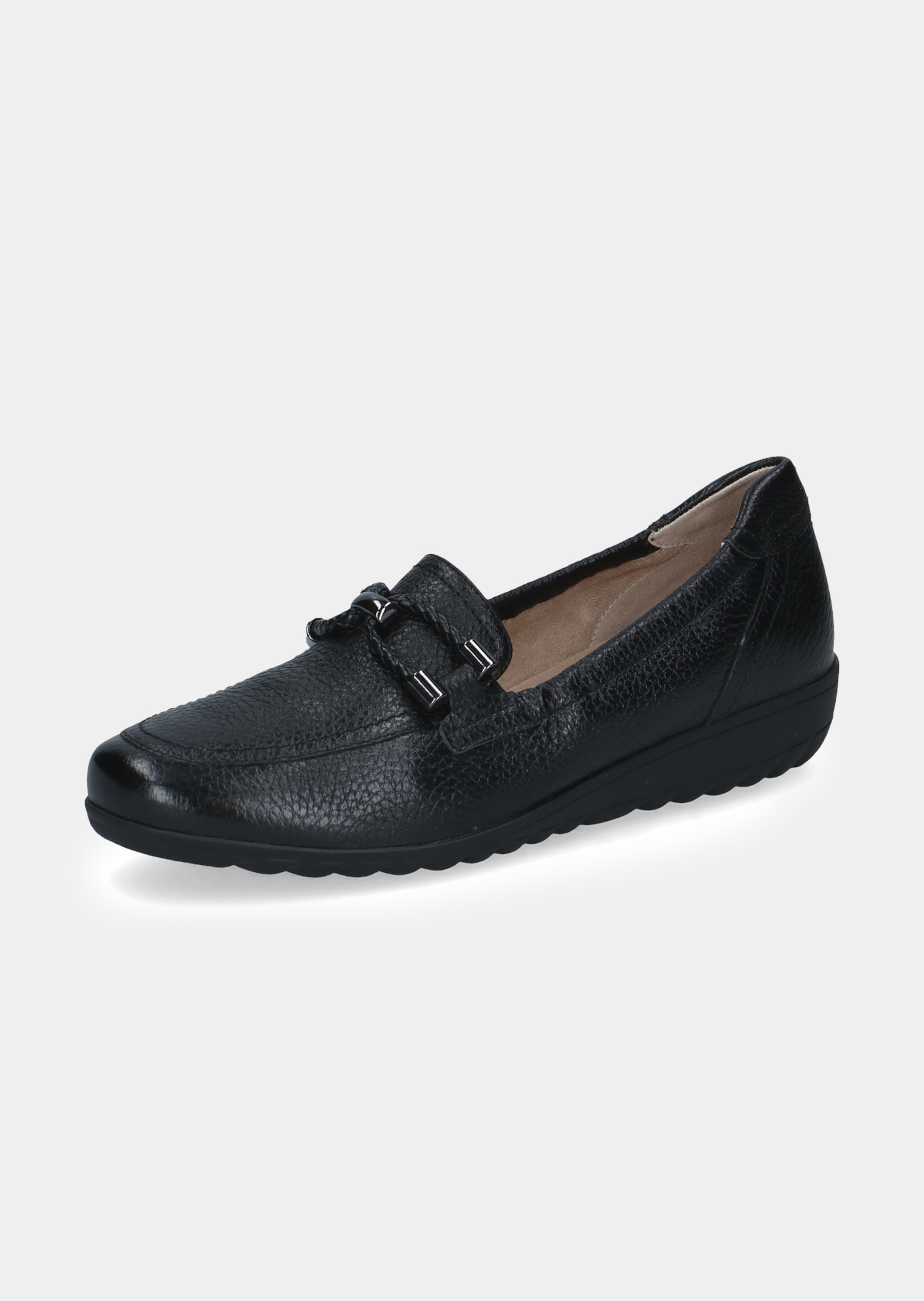 Mocassins en cuir de cerf avec éléments décoratifs