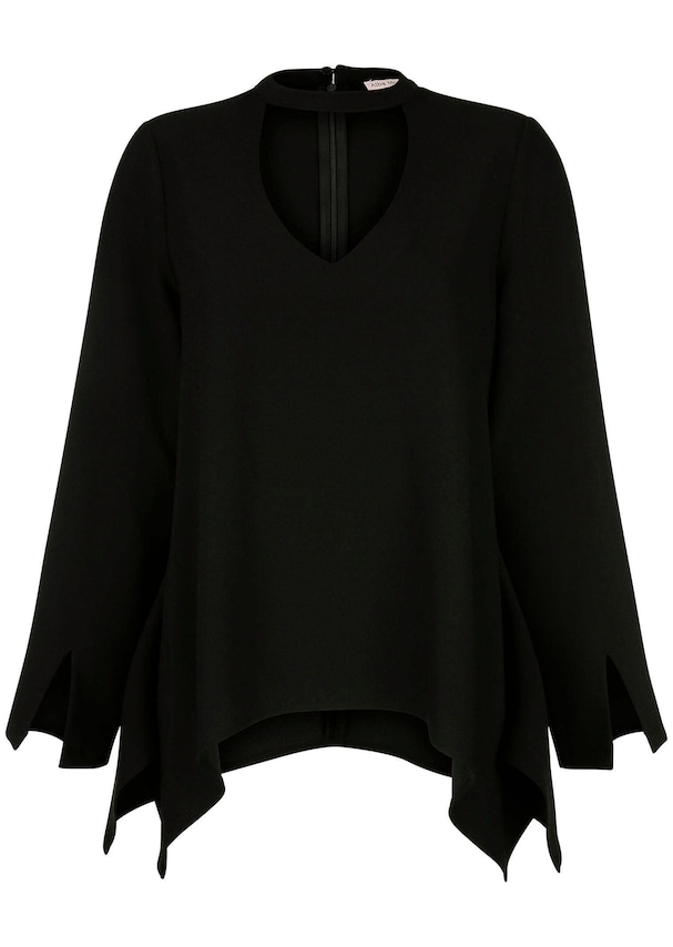 Oversizedbluse mit Cutout 5