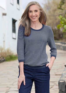 Pull en tricot pur coton thumbnail 7