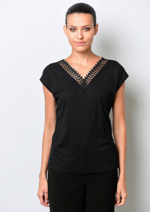 Shirt mit Spitze