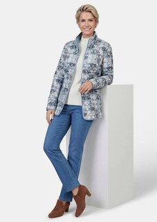 Veste légère réversible avec surpiqûres en losange thumbnail 4