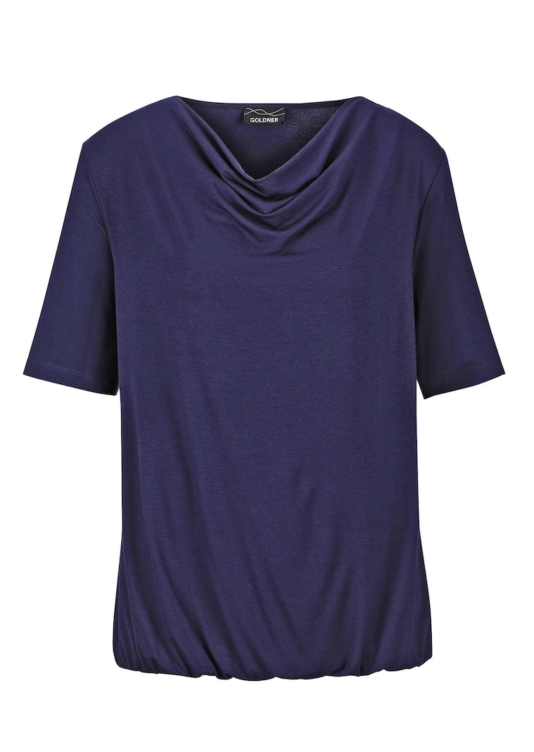 T-shirt avec encolure bénitier