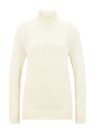 Pull en tricot avec col montant et motif côtelé thumbnail 6