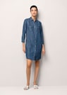 Hemdblusenkleid in Jeansoptik aus trageangenehmer Lyocellware thumbnail 1