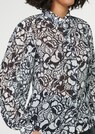 Printed blouse with pleated sleeves thumbnail 5