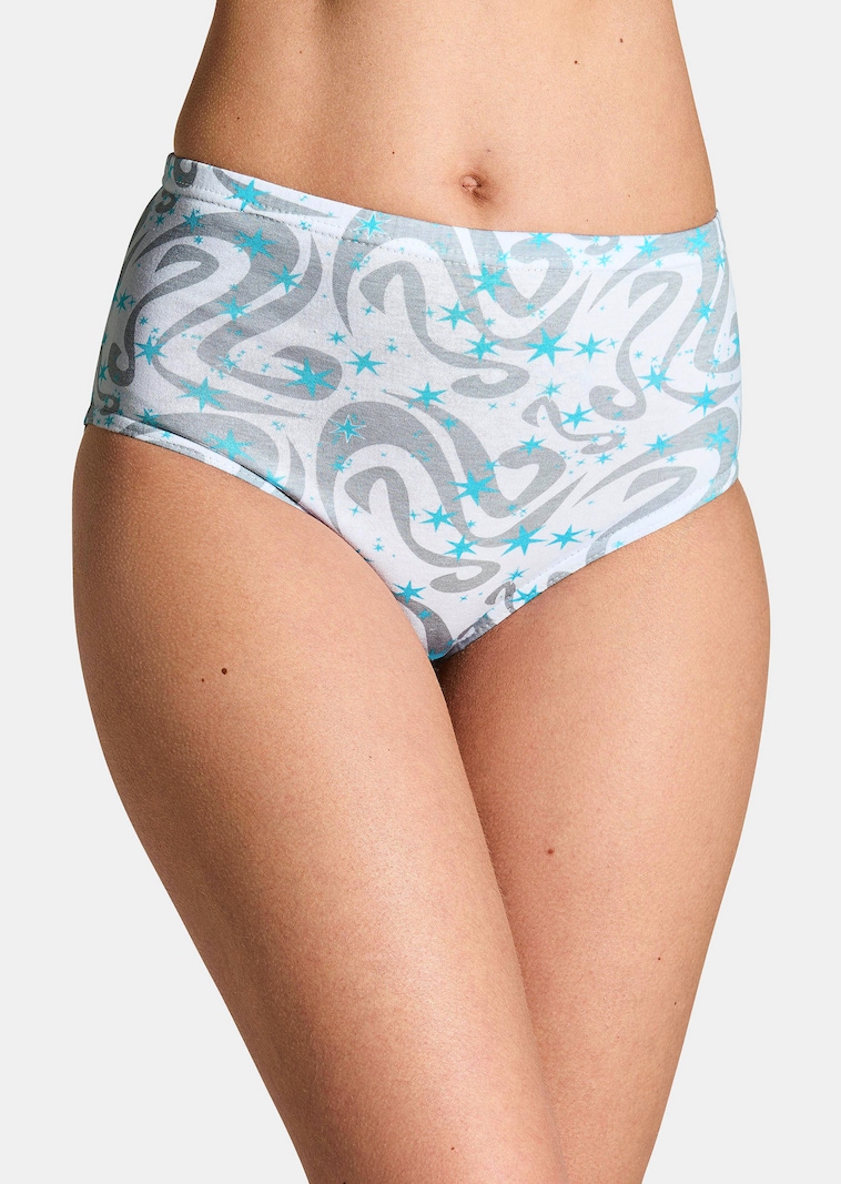 Baumwoll-Taillenslip im Mehrfachpack