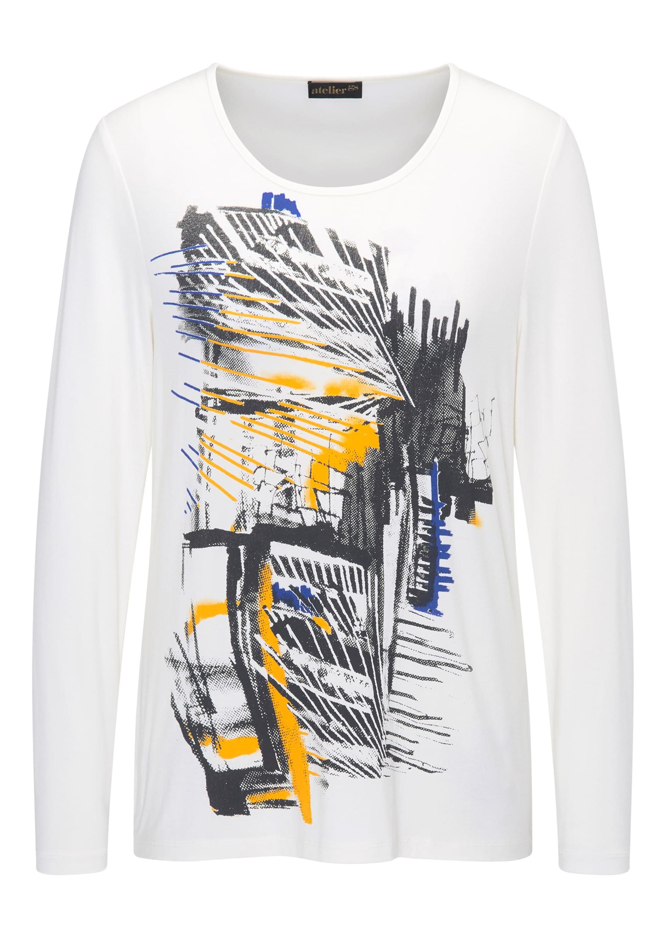 T-shirt imprimé - blanc / à motifs - Gr. 54 de Goldner Fashion