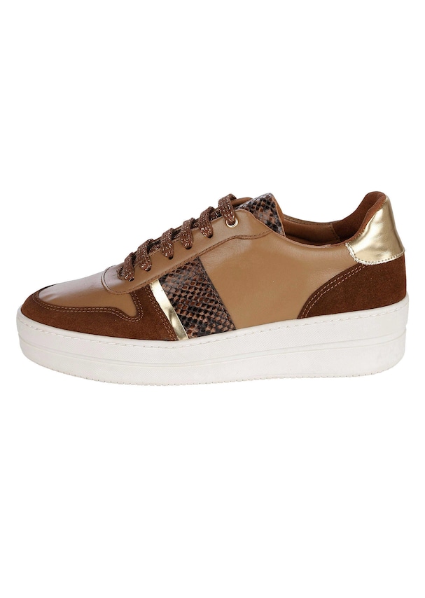 Sneaker mit Schlangenakzente 6