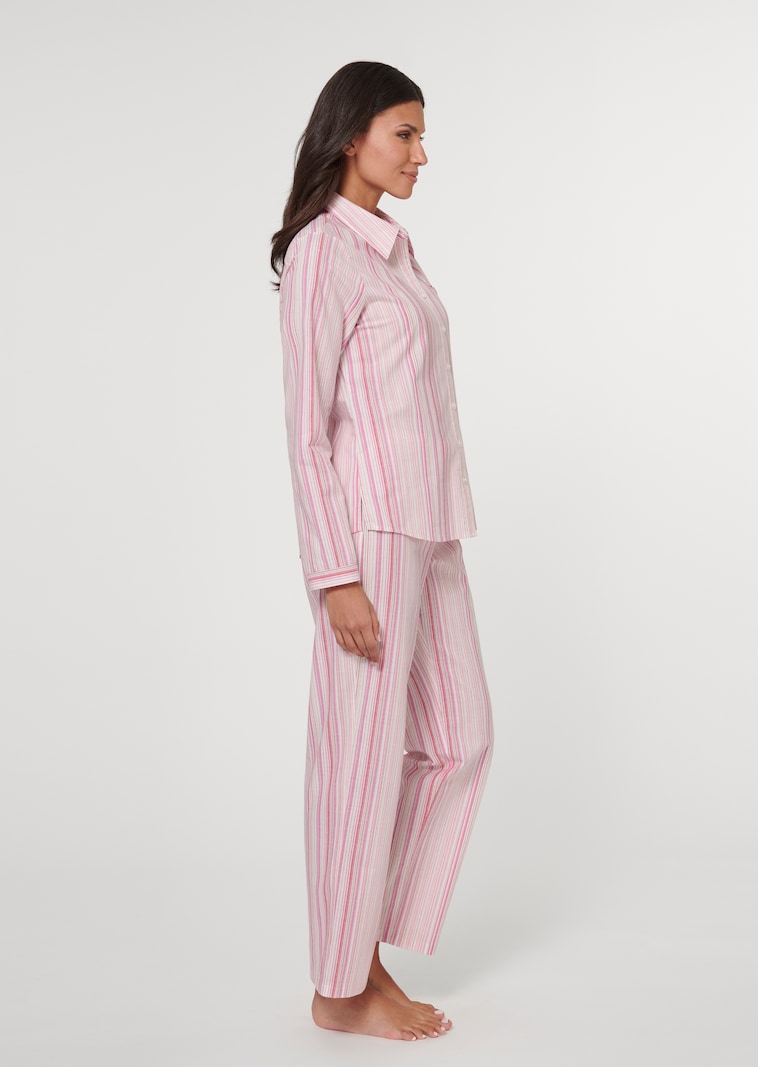 Pantalon de pyjama en coton - Rose poudré/fleuri - FEMME | H&M FR Pantalon de pyjama en coton - Rose poudré/fleuri - FEMME | H&M FR