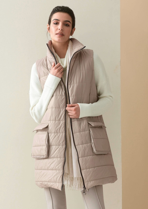 Steppweste mit Stehkragen 4