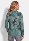 Sweatshirt met aquarelprint en glanseffect thumbnail 3