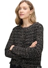 Cardigan coupe courte orné de paillettes thumbnail 4