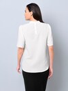 Bluse mit femininem Stehkragen thumbnail 3