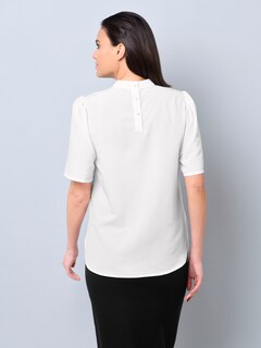 Bluse mit femininem Stehkragen thumbnail 3