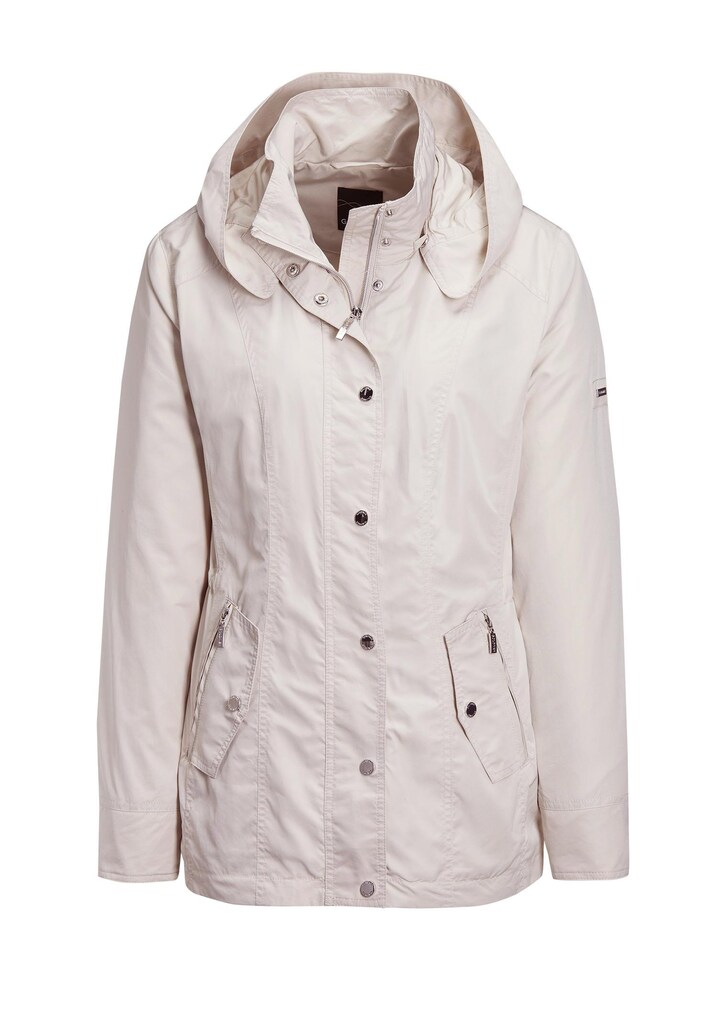 Leichte Jacke in glänzender Optik