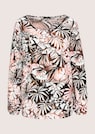 Bluse mit Blätterprint thumbnail 6
