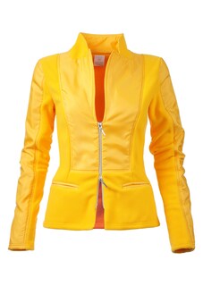 Blusenjacke im Material-Mix thumbnail 1