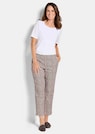 Pantalon extensible à motif thumbnail 2