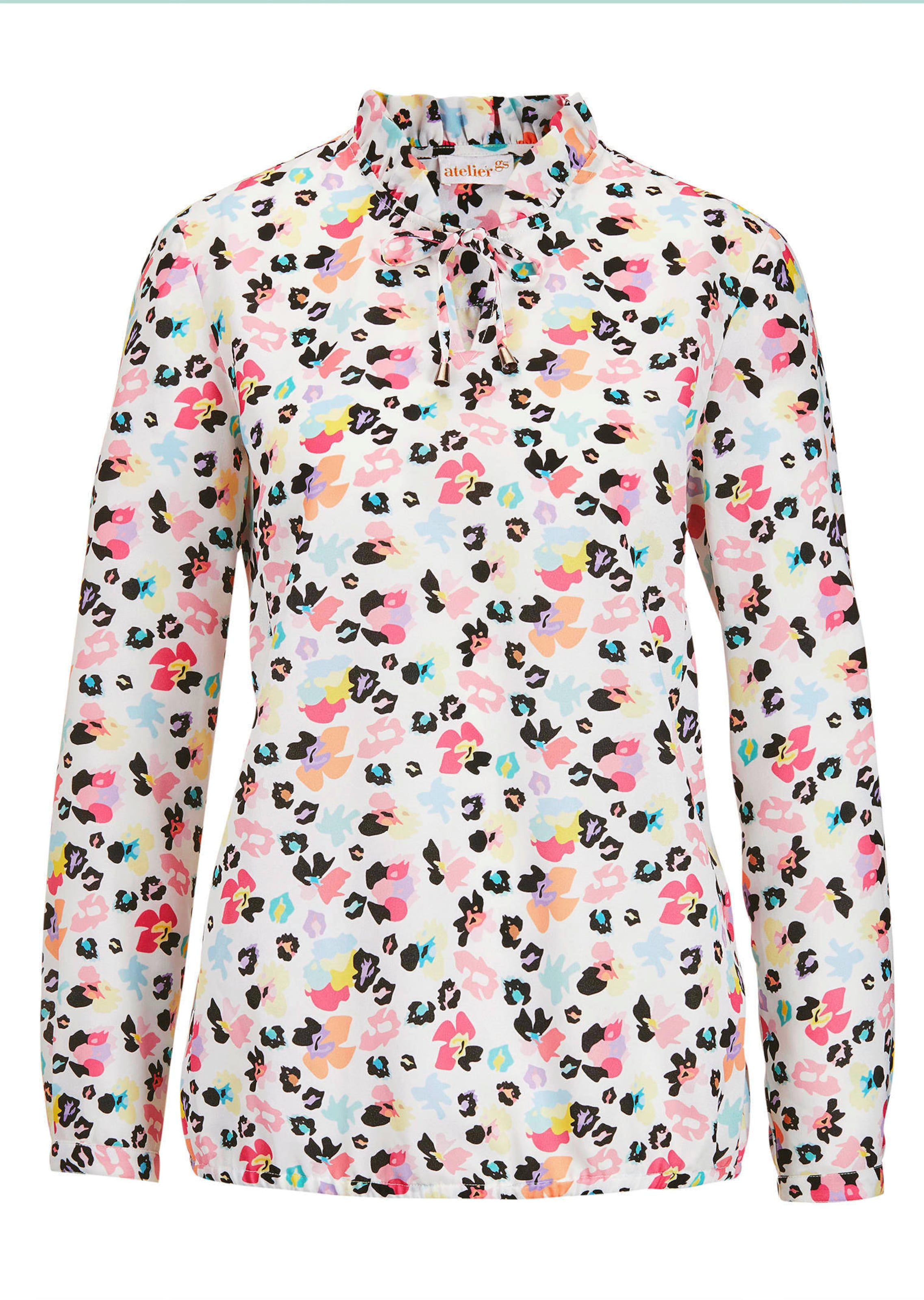 Zeitlose Bluse mit einzigartigem Druck