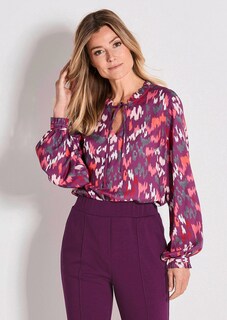Gedessineerde blouse thumbnail 1