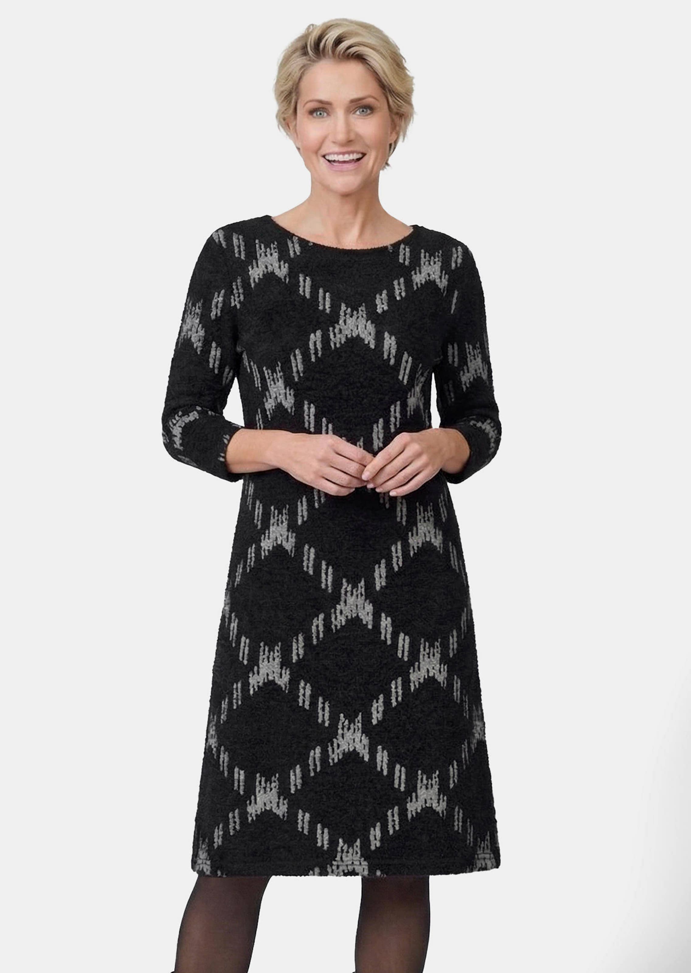 Jersey-Kleid in A-Linie