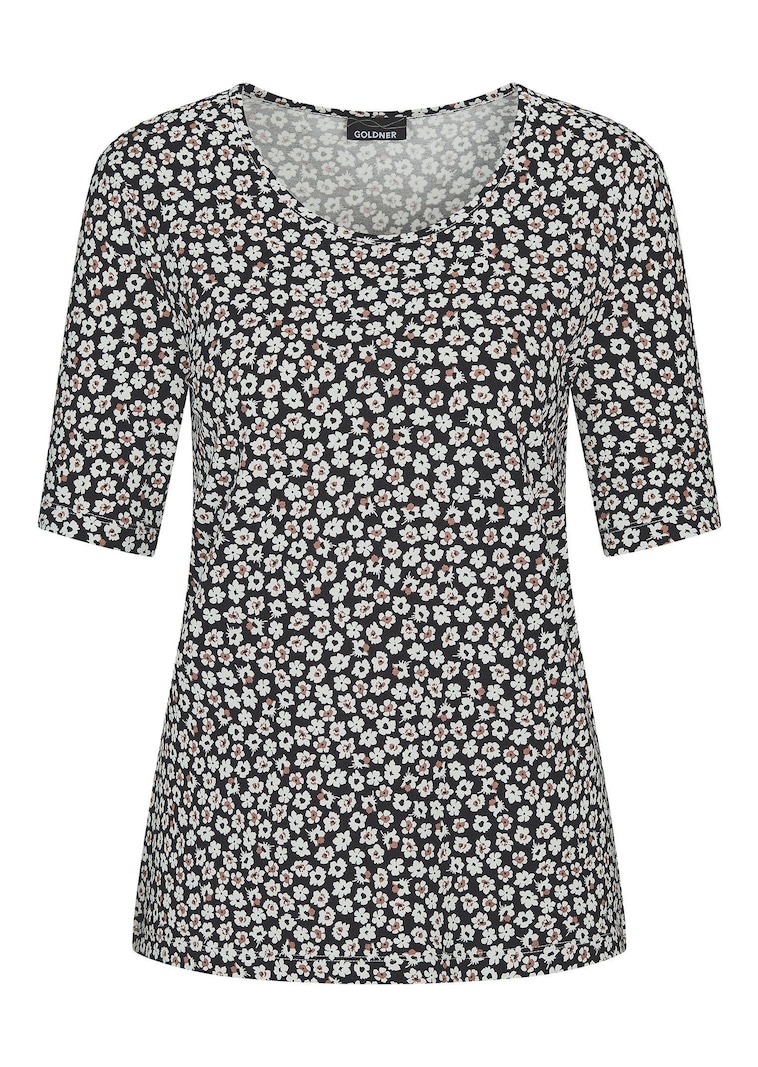 T-shirt avec imprimé mille-fleurs