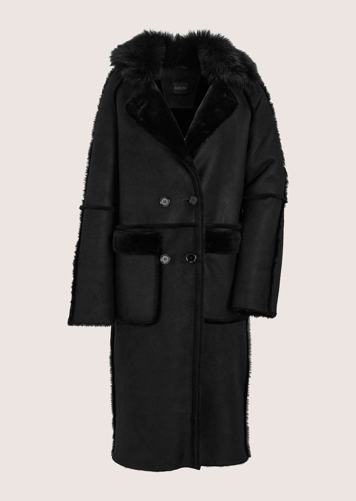 Lammfell-Mantel in Premium-Qualität