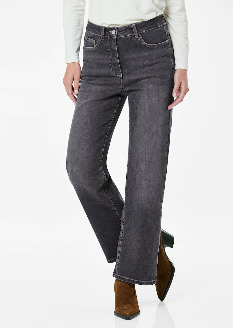 Jean ample VERA en denim extensible