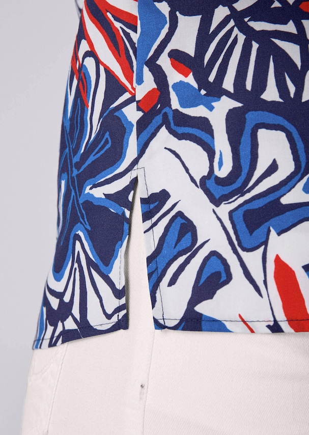 Bluse mit V-Ausschnitt 4