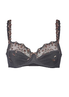 Soutien-gorge à armatures avec dentelle fleurie thumbnail 4