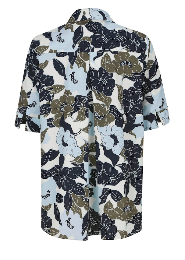 Bluse mit floralem Dessin 6