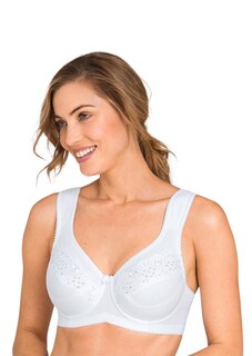 Beugelbeha van katoen met Engels borduursel thumbnail 1