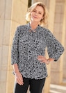 Plisséblouse met strik thumbnail 5