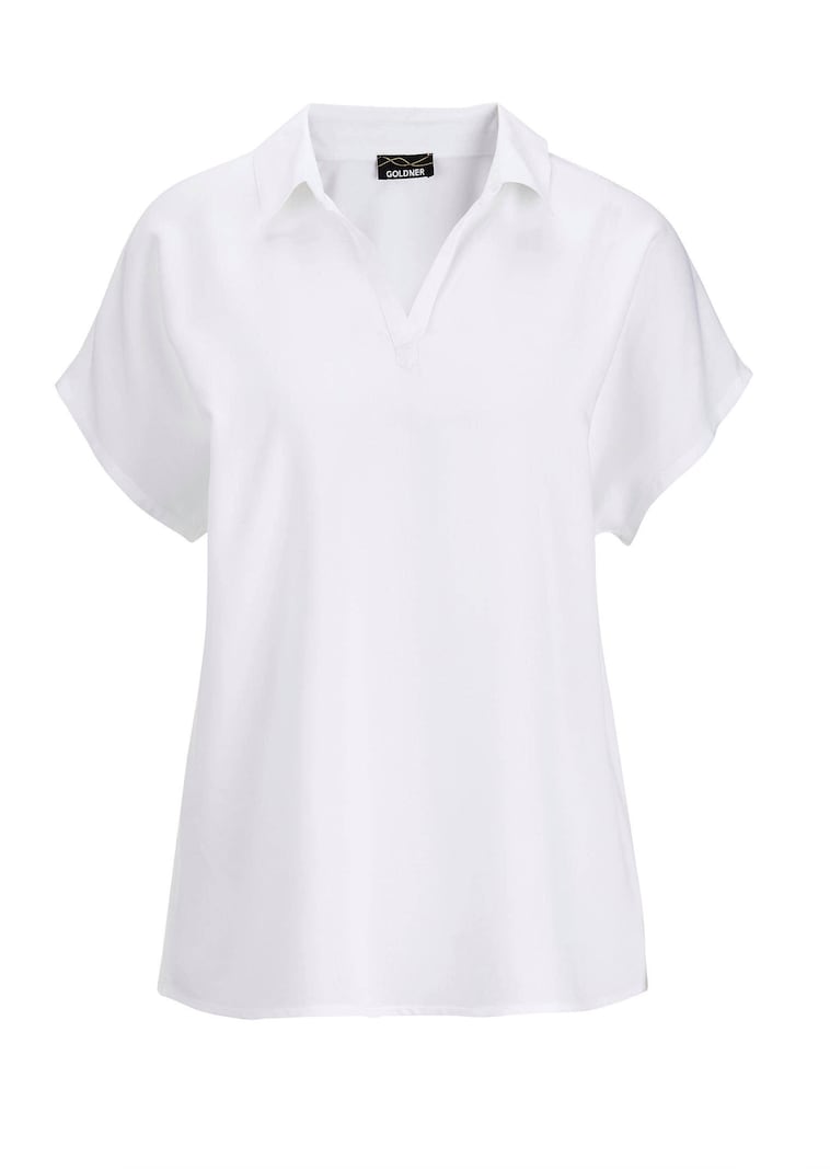 Chemisier avec col chemise ouvert