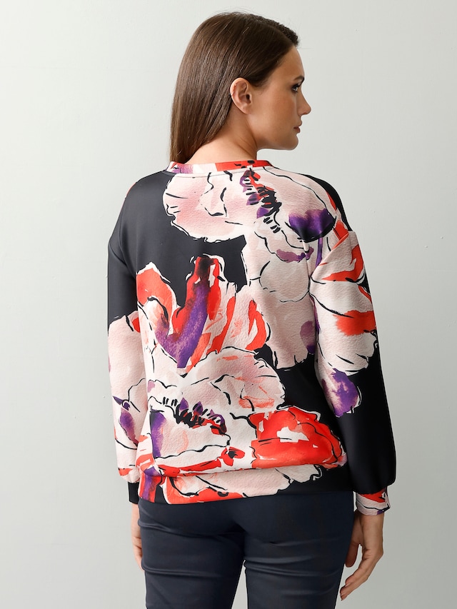 Shirt mit floralem Druck im Vorderteil 2