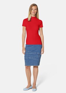 Short sleeve knitted jumper thumbnail 2