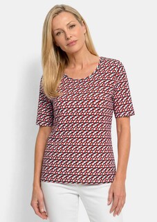 T-shirt en viscose avec un bel imprimé 3D thumbnail 7