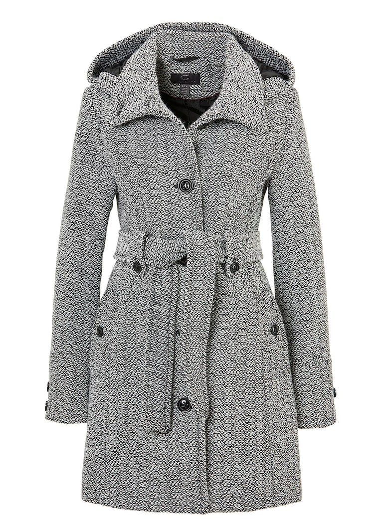 Kuscheliger Kurzmantel mit Wolle