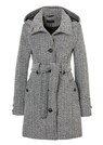 Doux manteau court avec de la laine thumbnail 5